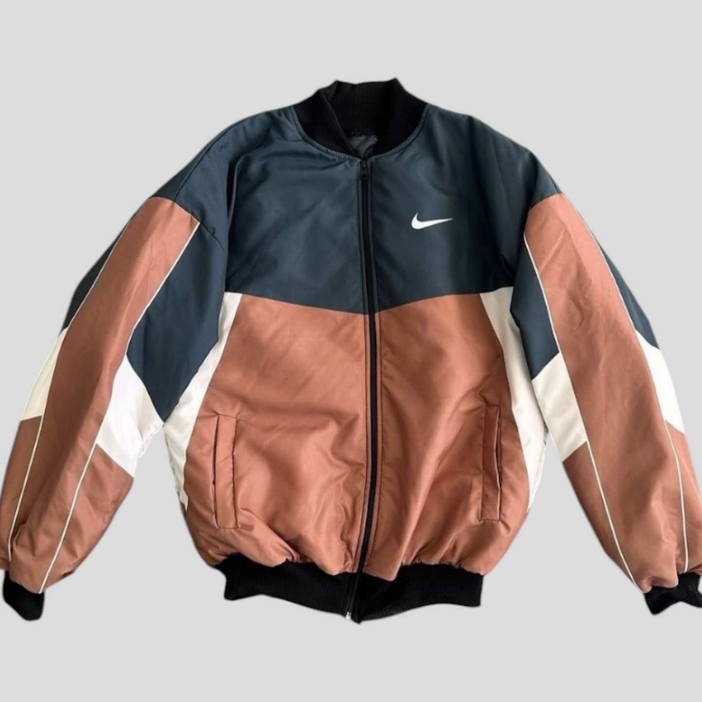 Brown 00s nike jacket