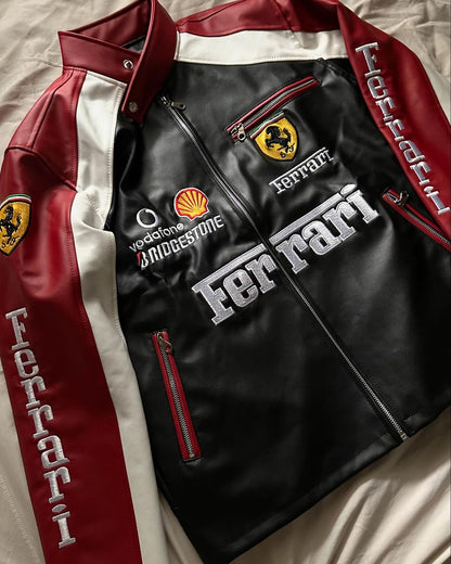 Leather Ferrari Jacket