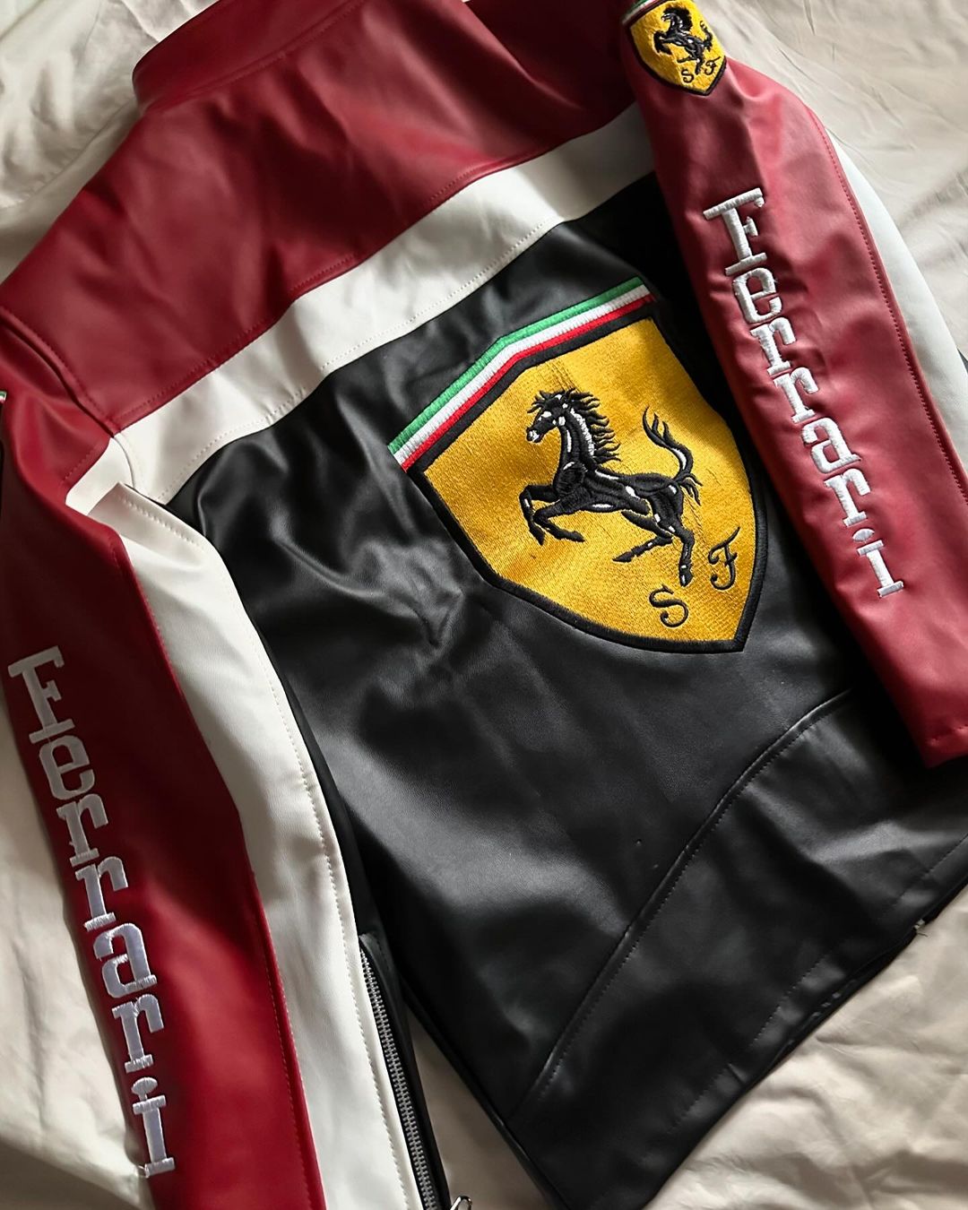 Leather Ferrari Jacket